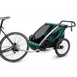 Количка Thule Chariot Lite 2, двойна многоспортна, Синьо//Черен