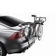 Поддръжка на велосипеди Thule RaceWay 991 с монтиране на задната врата/багажник/качулка за кола за 2 велосипеда