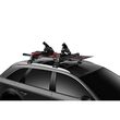Ски багажници Thule SnowPack Black 7326 с Т-профилен алуминиев напречен носач
