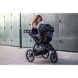 Thule Urban Glide 2 Единична алуминиева / майоликова синя количка (модел 2020)