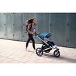 Thule Urban Glide 2 Единична алуминиева / майоликова синя количка (модел 2020)