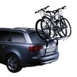 Поддръжка на велосипед Thule ClipOn High 9105 с монтиране на задната врата за 2 велосипеда