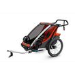 Мултиспорт количка Thule Chariot Cross 1 - Roarange / Dark Shadow