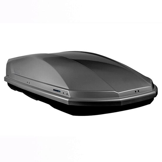 Автобокс Aleo Adventure 230, лъскаво сиво