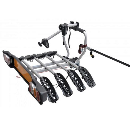 Поддръжка за 4 велосипеда Peruzzo Siena 668/4 с приставка на куката за теглене