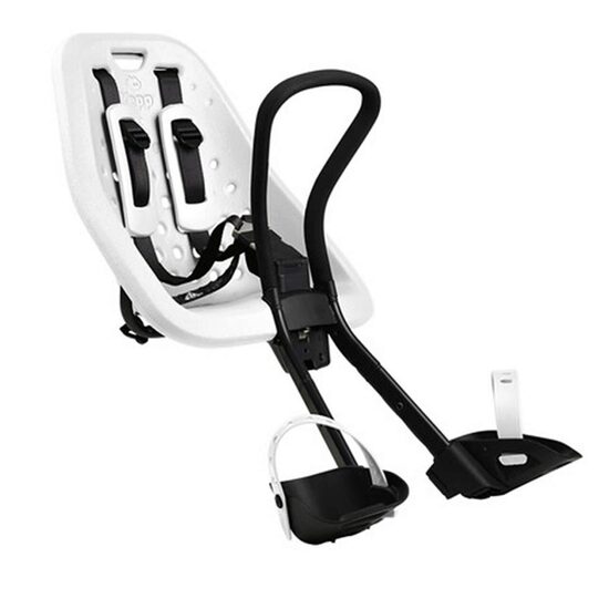 Детски стол  Thule Yepp Mini, монтиран отпред велосипед, Бял