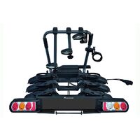 Стойка за велосипеди  Peruzzo Pure Instinct 708/3 с приставка на куката за теглене - за 3 велосипеда