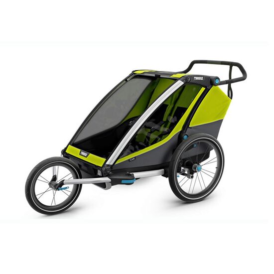 Мултиспортна количка Thule Chariot Cab 2, Chartreuse/Сив