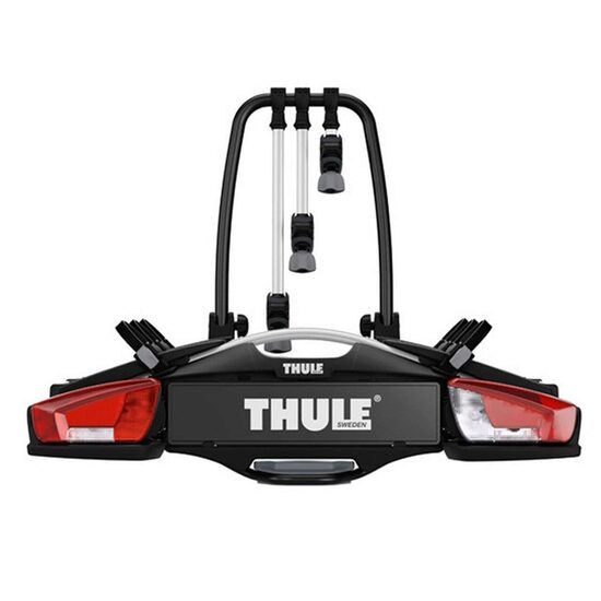 Стойка за велосипеди Thule VeloCompact 926 с приставка на куката за теглене, за 3 велосипеда
