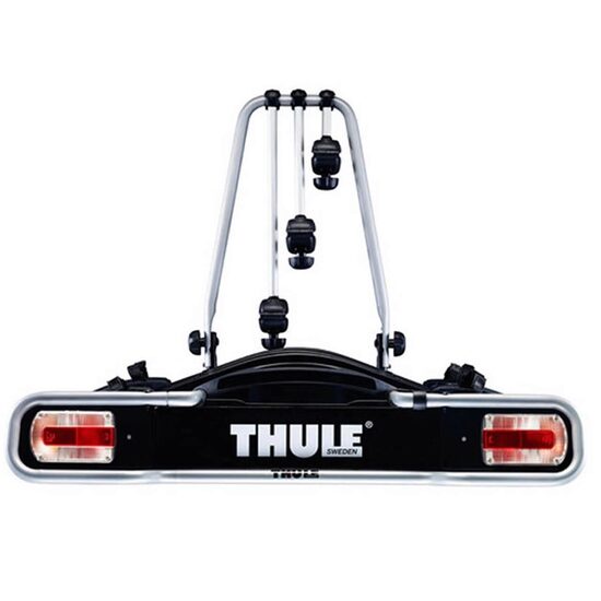 багажник за велосипед Thule EuroRide 943 с приставка на куката за теглене - за 3 велосипеда