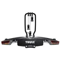 сгъваем багажник за два велосипеда на Thule EasyFold XT 934  с приставка на куката за теглене - за 3 велосипеда